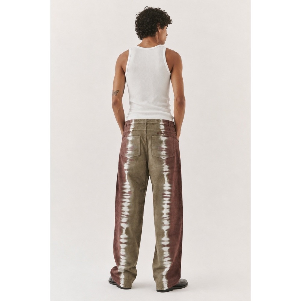 H2OFagerholt Brasilia Tie Dye Corduroy Pants Sz: L BNWT Rare - Picture 4 of 4